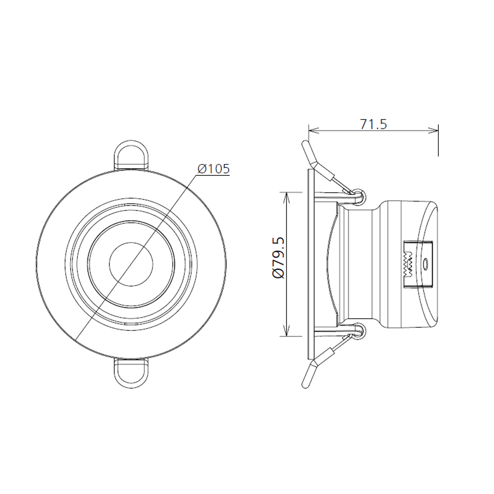 UP-CL101-3-7W-D
