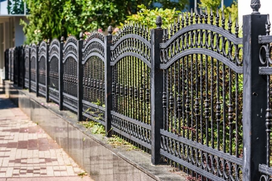 Hàng rào thép mỹ thuật HR08