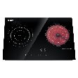 Bếp điện từ OBEN OB201 kết hợp 1 bếp từ và 1 bếp hồng ngoại
