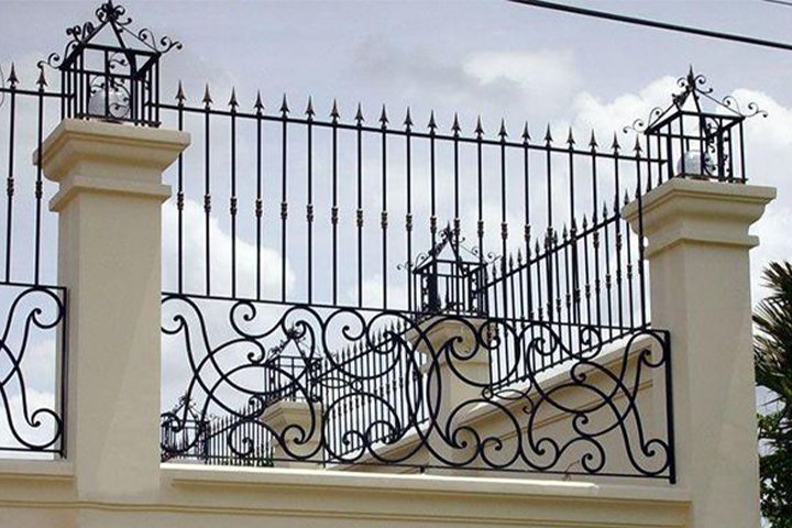 Hàng rào thép mỹ thuật HR01